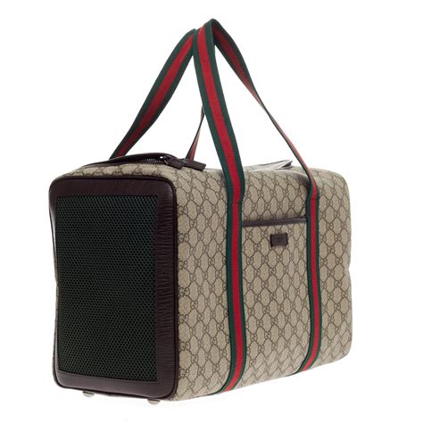 gucci dog carrier for sale